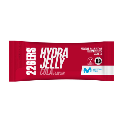 HYDRA JELLY COLA 226ers - hydrożel z dodatkiem 100 mg kofeiny, o smaku coli, 40g.