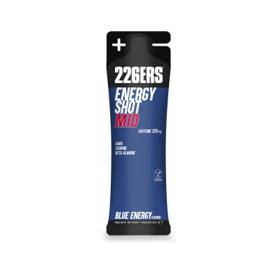 BOX ENERGY SHOT 226ers - 125mg kofeiny z beta alaniną, tauryną, tyrozyną i AAKG, płyn 60ml o smaku cytryn 24 sztuki