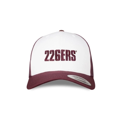 Czapka retro trucker (Bordeaux) 226ers