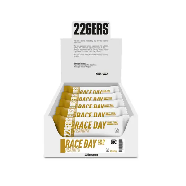 BOX RACE DAY BAR (30 szt.) - batony energetyczne raw z pestkami 30x40g