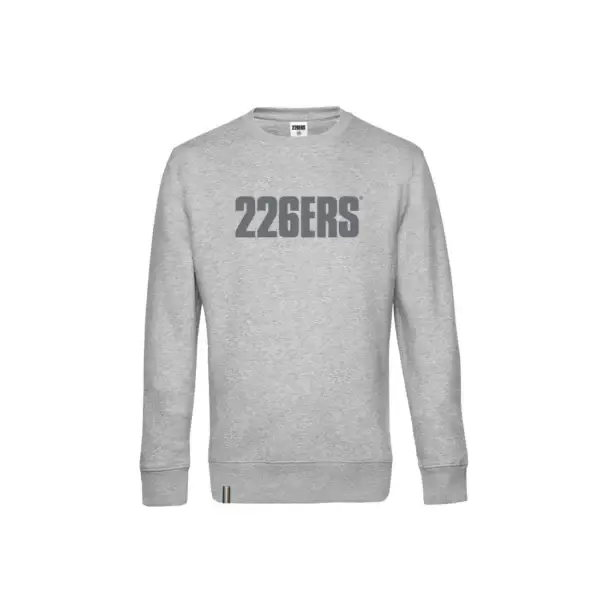 Bluza z dużym logo szara