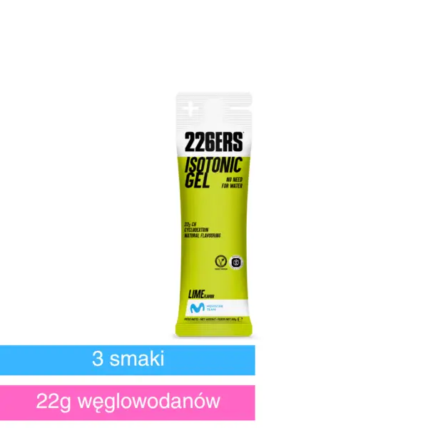 ISOTONIC GEL - żel energetyczno nawadniający 68g