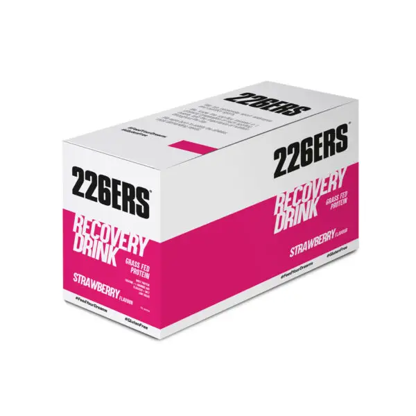 BOX RECOVERY DRINK (15 szt.) - saszetki jednoporcjowe  odżywka białkowo węglowodanowa z kreatyną