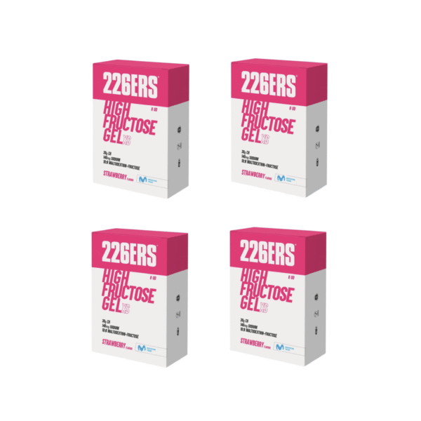 #BOX 4 x XS HIGH FRUCTOSE GEL Pack 8x44g