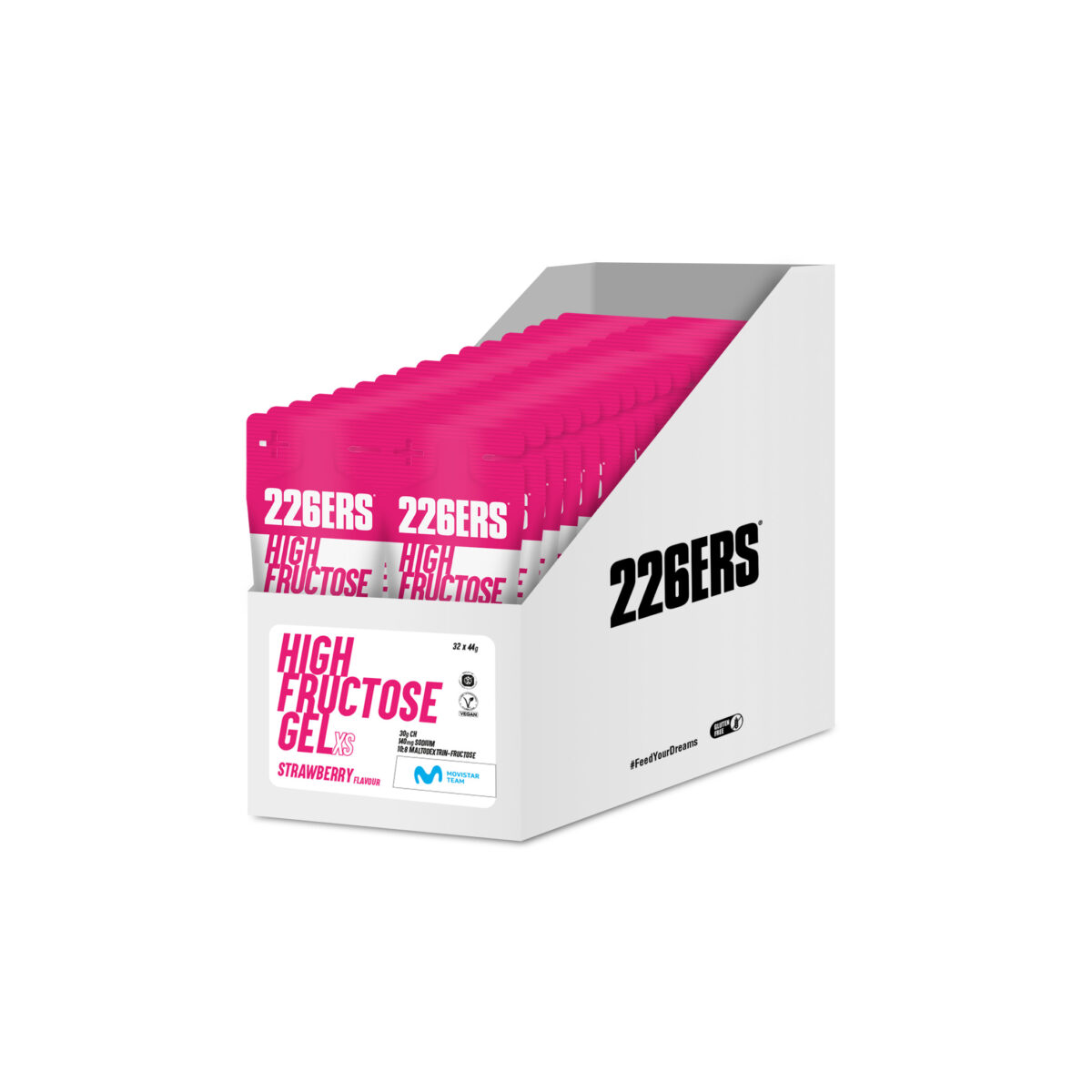 #BOX XS 226ers HIGH FRUCTOSE GEL 44g - obrazek 1