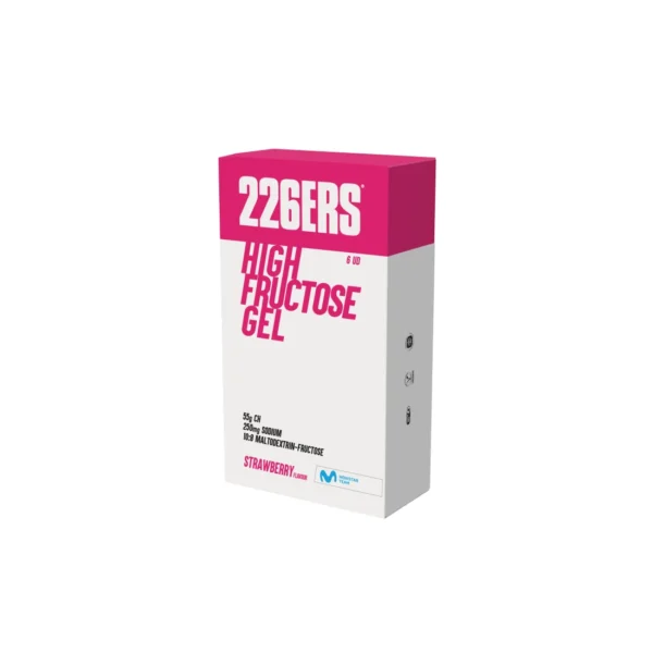 HIGH FRUCTOSE GEL Pack 6x80g 226ERS Truskawka