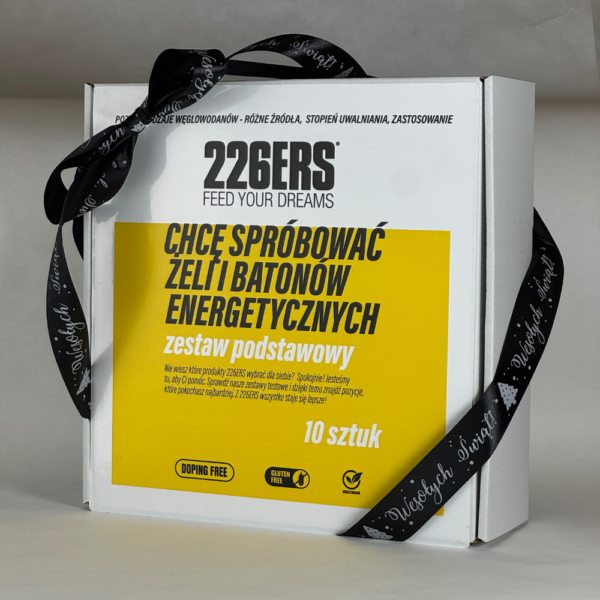 ZESTAW TESTOWY - podstawowy pakiet żeli i batonów energetycznych