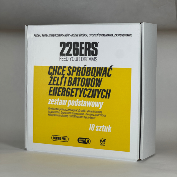 ZESTAW TESTOWY - podstawowy pakiet żeli i batonów energetycznych
