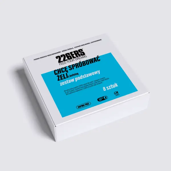 ZESTAW TESTOWY - podstawowy pakiet żeli (z kofeiną)