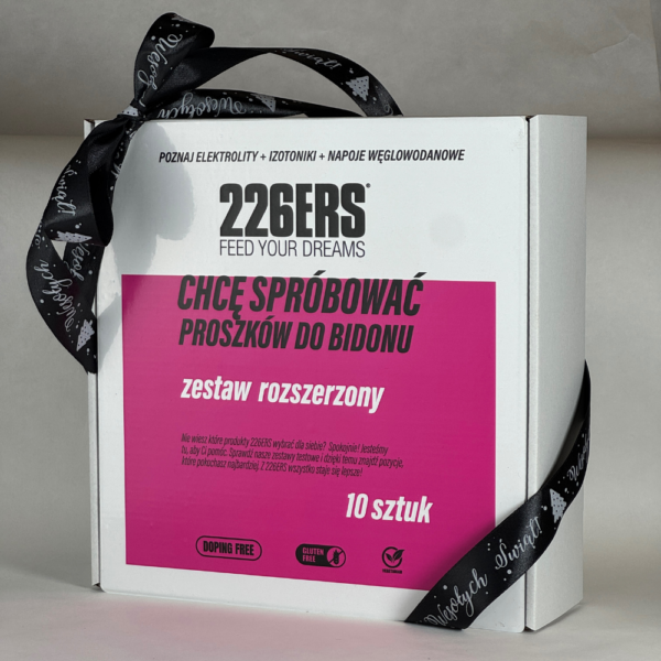 ZESTAW TESTOWY - rozszerzony pakiet proszków do bidonu (saszetki jednoporcjowe)