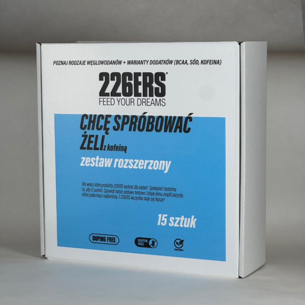 ZESTAW TESTOWY - rozszerzony pakiet żeli (z kofeiną)