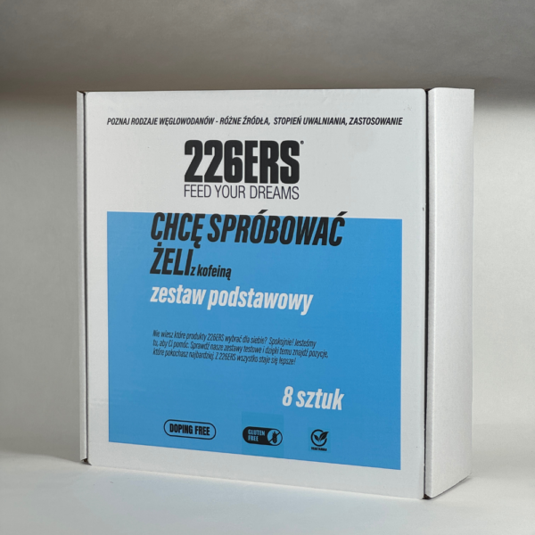 ZESTAW TESTOWY - podstawowy pakiet żeli (z kofeiną)