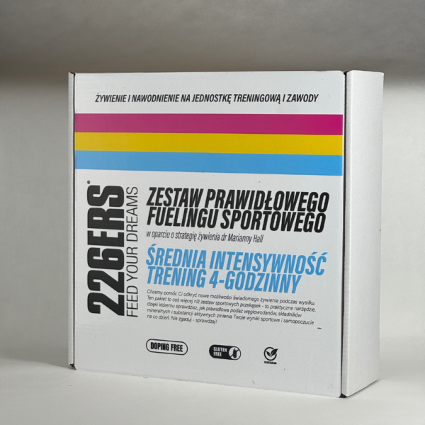 ZESTAW PRAWIDŁOWEGO FUELINGU - średnia intensywnosć, 4 godziny