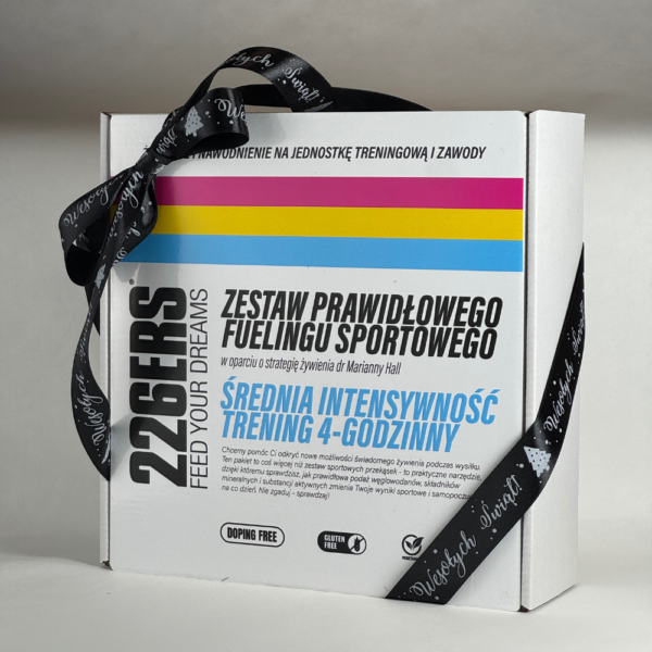 ZESTAW PRAWIDŁOWEGO FUELINGU - średnia intensywnosć, 4 godziny