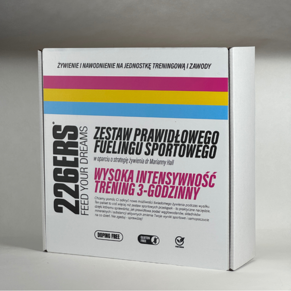 ZESTAW PRAWIDŁOWEGO FUELINGU - wysoka intensywność, 3 godziny