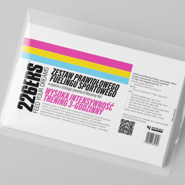 ZESTAW PRAWIDŁOWEGO FUELINGU - wysoka intensywność, 3 godziny