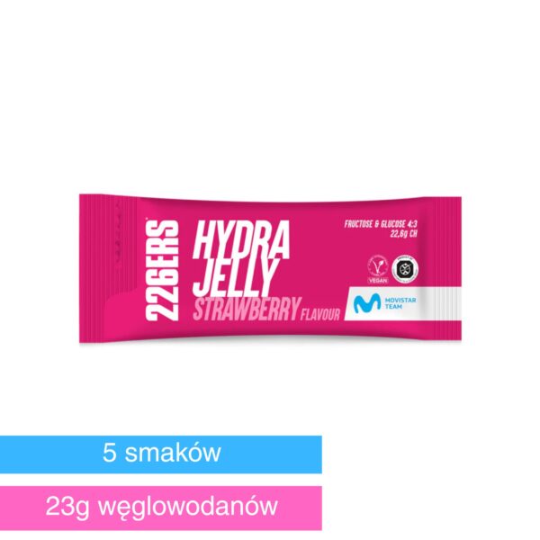 HYDRA JELLY - szybkie węglowodany w hydrożelu 40g