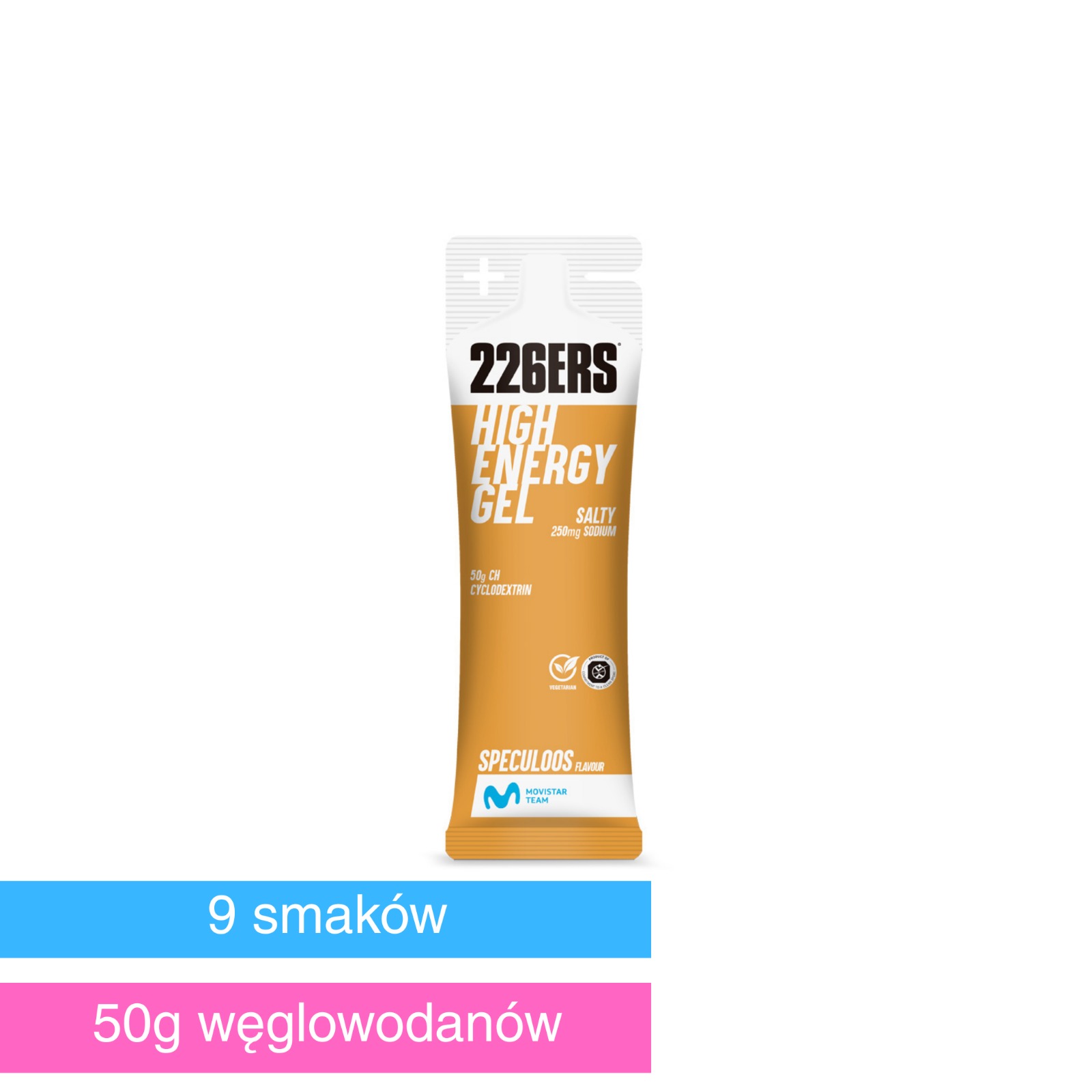 WhatsApp Image 2025-11-13 at 14.52.21 HIGH ENERGY GEL - żel wysoko węglowodanowy z cyklodekstryną 76g - obrazek 1