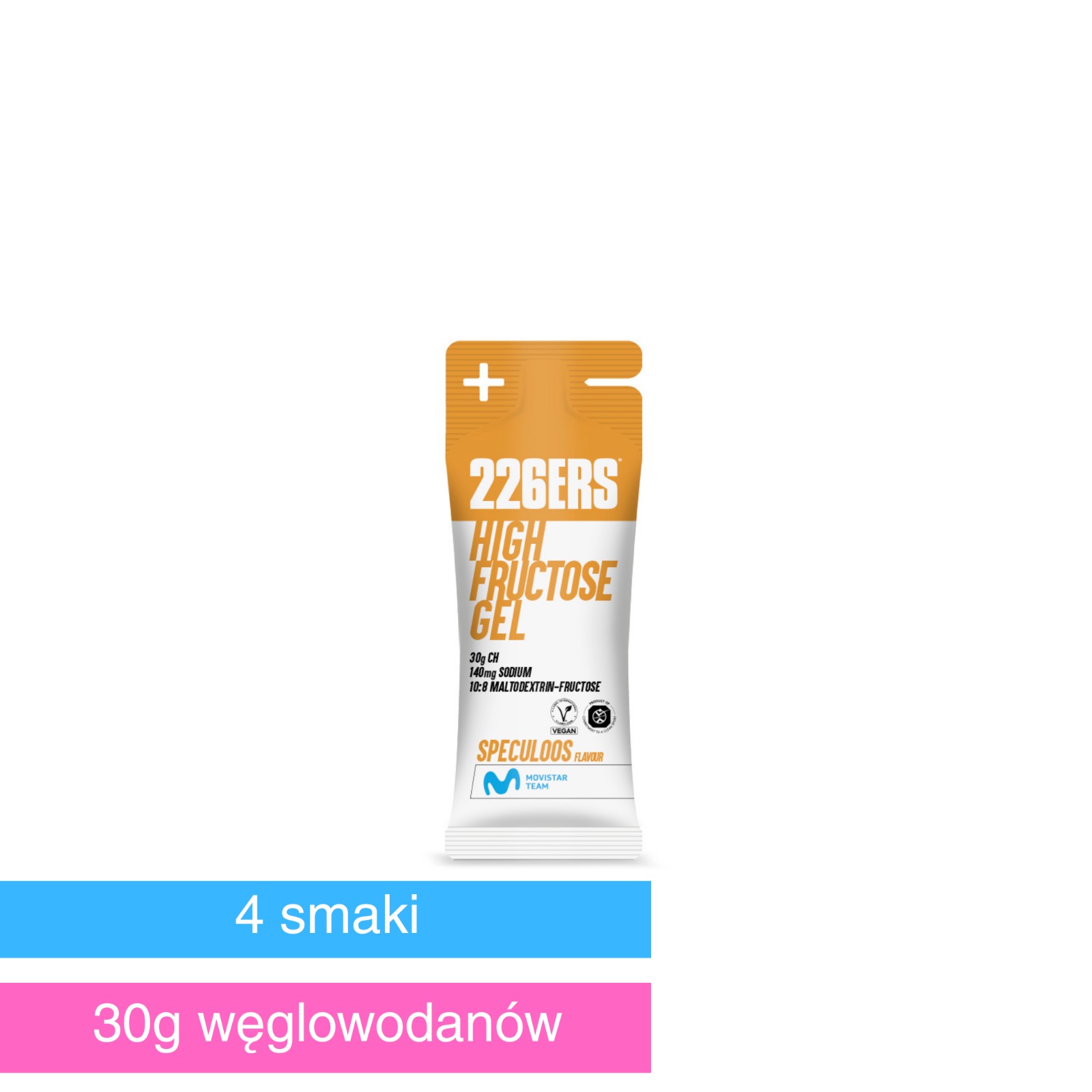WhatsApp Image 2025-11-13 at 14.52.22 (1) XS HIGH FRUCTOSE GEL – żel wysoko węglowodanowy z sodem 44g - obrazek 1