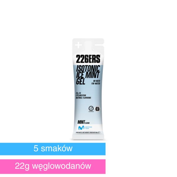 ISOTONIC GEL - żel energetyczno nawadniający 68g