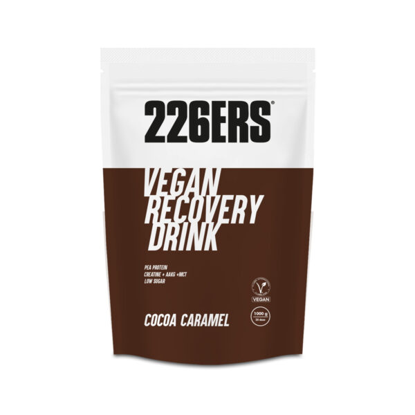 Krótka data ważności VEGAN RECOVERY DRINK CARAMEL CHOCOLATE - proszek 1kg.