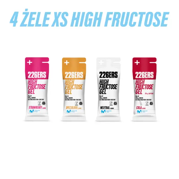 ZESTAW ŻELI - XS High Fructose