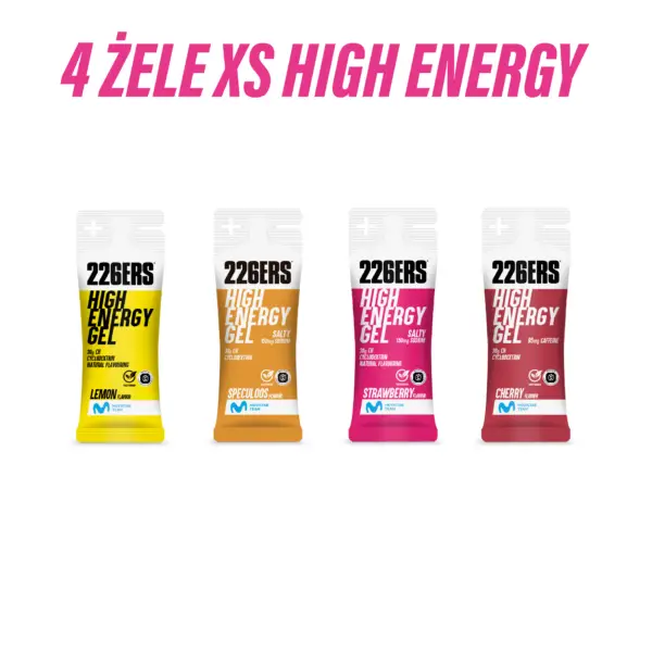 Zestaw żeli XS High Energy